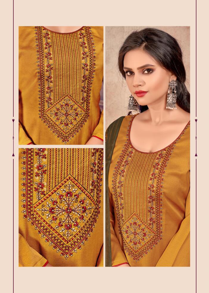 Floreon Trends Naisha 2 Fancy Cotton Printed Casual Wear Dress Material Collection